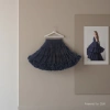 Princess-like French tulle puffy dress, mid-length tulle dress, fairy dress, elastic waist A-line skirt, 101911615 details Picture